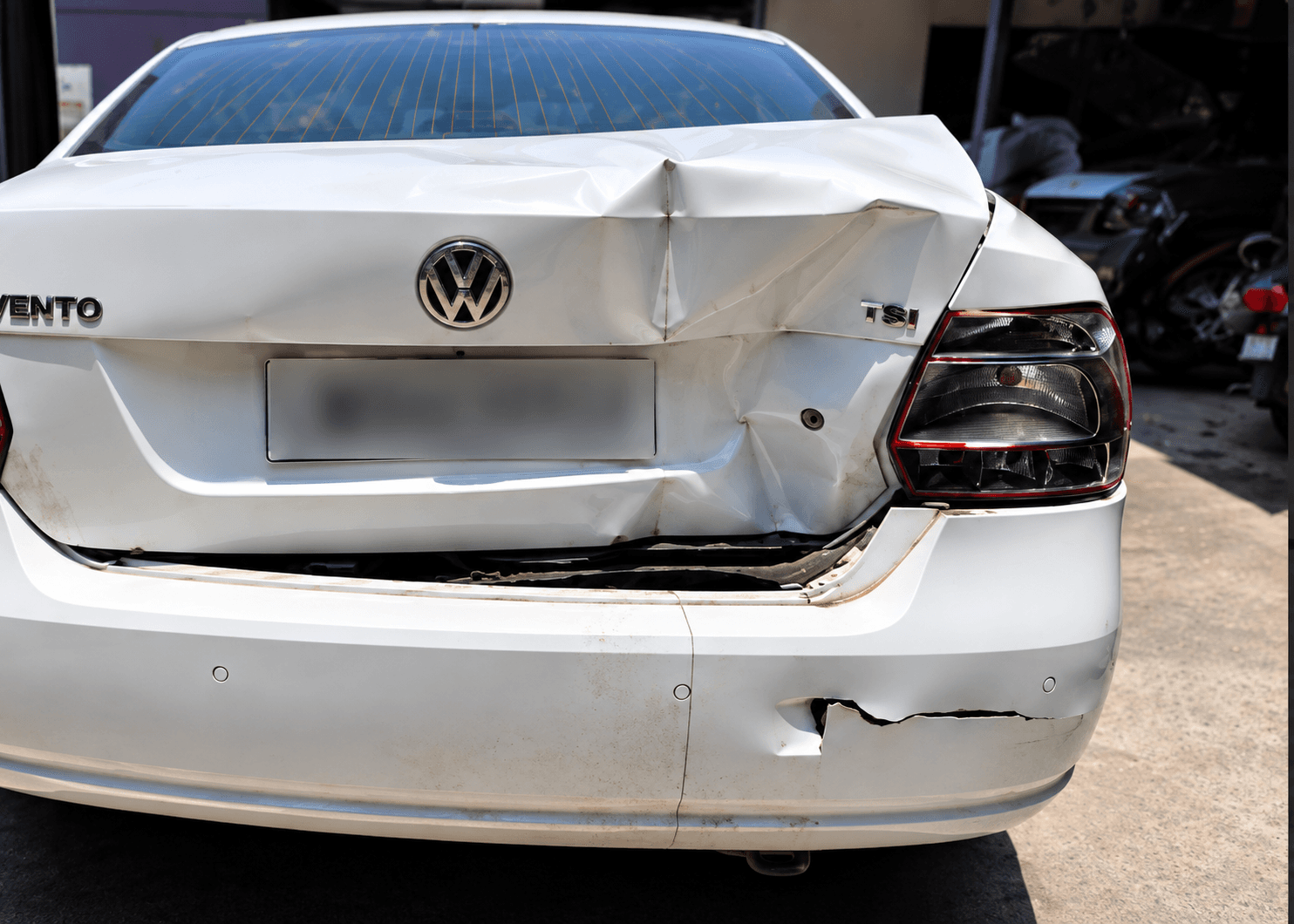 Accident Repair & Body Restoration - Before